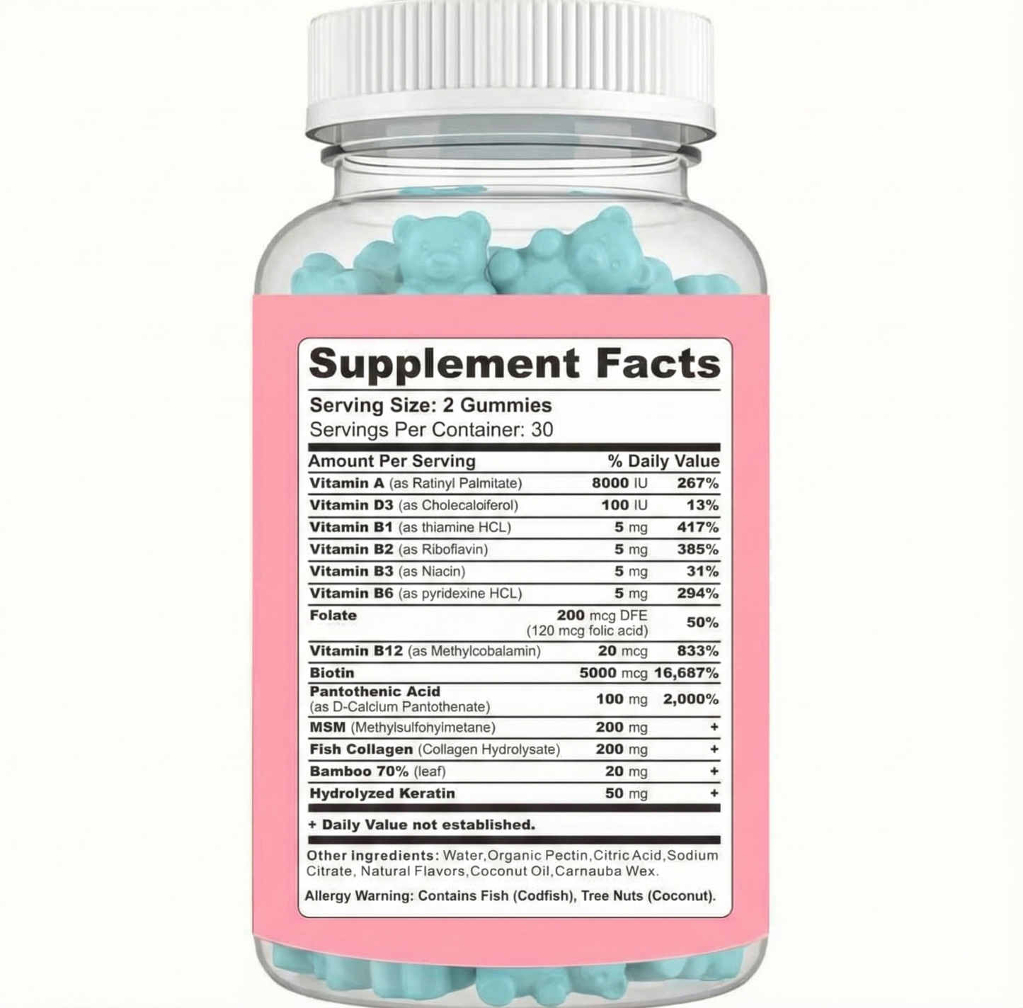 Biotin Collagen Keratin