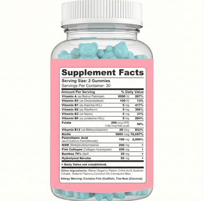 Biotin Collagen Keratin